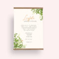 Liefde A4 Textielposter Liefde 40x50cm met Houten Hangers