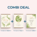 Combi deal geloof, hoop & liefde Christelijke Poster Set A4 – Geloof, Hoop & Liefde